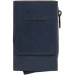 Чехол для кредитных карт Piquadro Solm PP5585S141R/CU табачный натур.кожа/алюм.