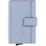 Чехол для кредитных карт Piquadro Circle PP5649W92R/AZ3 голубой натур.кожа/алюм.