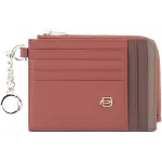 Чехол для кредитных карт Piquadro Circle PP5910W92R/ARTM коралловый/кофейный натур.кожа