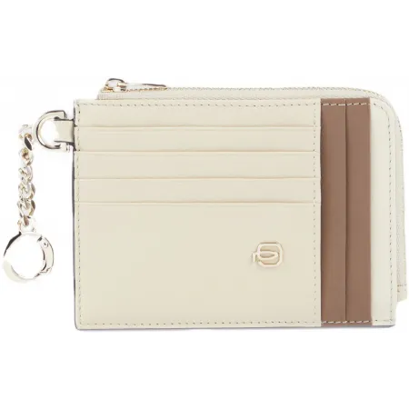 Чехол для кредитных карт Piquadro Circle PP5910W92R/BECU бежевый/кофейный натур.кожа