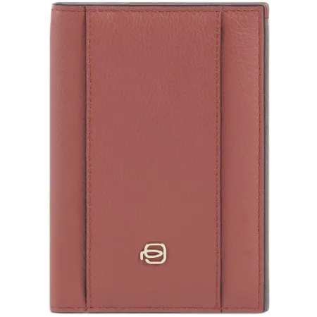 Обложка для паспорта женский Piquadro Circle PP6340W92R/ARTM коралловый/кофейный натур.кожа