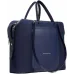 Деловая сумка женская Piquadro Lyra BD4574W92T/BLU с отделением для ноутбука 14" темно-синяя натур.кожа/нейлон