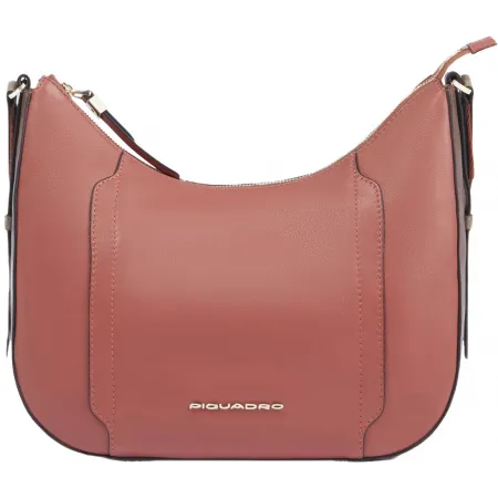 Сумка женская Piquadro Circle BD6657W92/ARTM коралловая/кофейная натур.кожа
