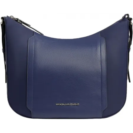 Сумка женская Piquadro Lyra BD6658W92T/BLU темно-синяя натур.кожа/нейлон Сумка женская Piquadro Lyra BD6658W92T/BLU темно-синяя натур.кожа/нейлон