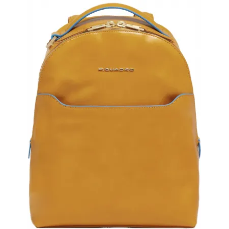 Рюкзак женский Piquadro Blue Square CA6677B2/G горчичный кожа