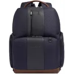 Рюкзак мужской Piquadro Brief2 CA4439BR2BM/BLUCU темно-синий/коричневый нейлон/натур.кожа Рюкзак мужской Piquadro Brief2 CA4439BR2BM/BLUCU темно-синий/коричневый нейлон/натур.кожа