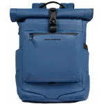 Рюкзак Piquadro C20W CA6291C2OW/AV роллтоп серо-голубой полиуретан