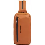 Рюкзак слинг Piquadro C20W CA6466C2OW/CU оранжевый полиуретан