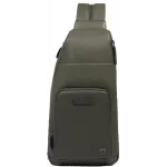 Рюкзак слинг Piquadro Modus Special CA5577MOS/VEVE оливковый кожа Рюкзак слинг Piquadro Modus Special CA5577MOS/VEVE оливковый кожа