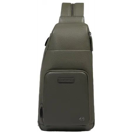 Рюкзак слинг Piquadro Modus Special CA5577MOS/VEVE оливковый кожа Рюкзак слинг Piquadro Modus Special CA5577MOS/VEVE оливковый кожа
