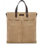 Сумка тоут The Bridge Isadora Soft 062315KF/005 бежевая/коричневая текстиль
