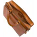 Деловая сумка The Bridge Leone Soft 063026D3/74 с отделением для ноутбука 13" коньячная натур.кожа