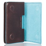 Чехол для визитных карт Piquadro Blue Square PP1263B2/MO коричневый натур.кожа Чехол для визитных карт Piquadro Blue Square PP1263B2/MO коричневый натур.кожа