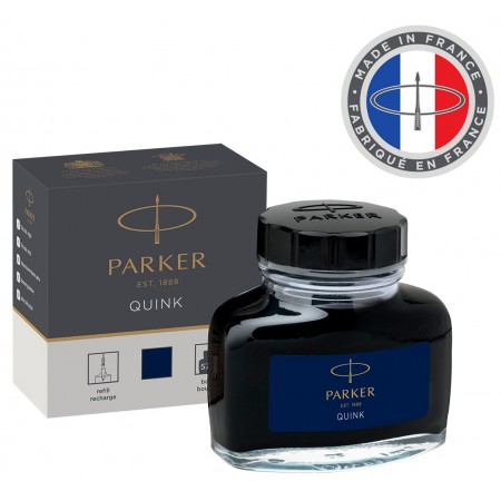 Флакон с чернилами Parker Quink Z13 (1950378) черный/синие чернила 57мл для ручек перьевых