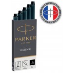 Картридж Parker Quink Ink Z11 (1950382) черные чернила для ручек перьевых (5шт)