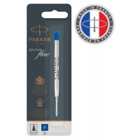 Стержень шариковый Parker QuinkFlow Z08 (1950368) F 0.8мм синие чернила блистер