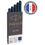 Картридж Parker Quink Z11 (OLD1950384) синие чернила для ручек перьевых (5шт)