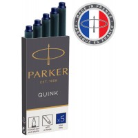 Картридж Parker Quink Z11 (OLD1950384) синие чернила для ручек перьевых (5шт)