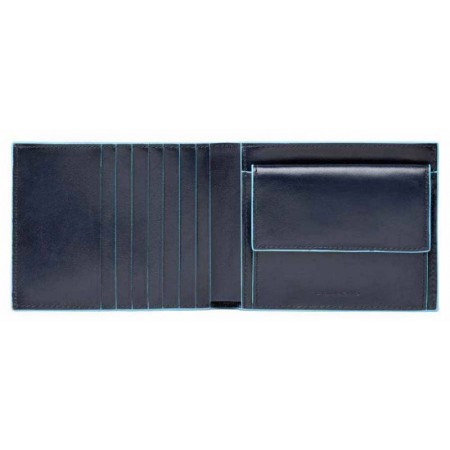 Кошелек мужской Piquadro Blue Square PU1239B2R/BLU2 синий натур.кожа