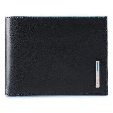 Кошелек мужской Piquadro Blue Square PU1239B2R/N черный натур.кожа