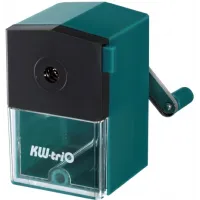 Точилка для карандашей механическая Kw-Trio 305Agrn 1 отверстие пластик зеленый