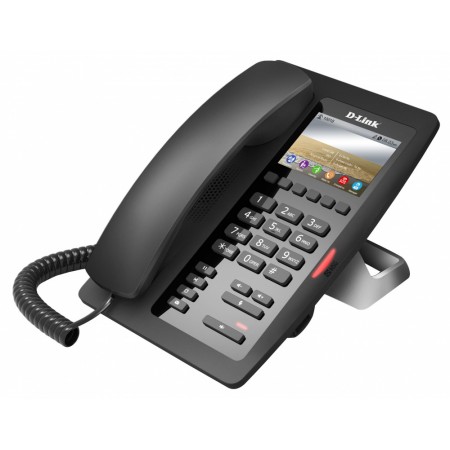 Телефон IP D-Link DPH-200SE черный (DPH-200SE/F1A)