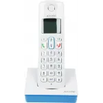 Р/Телефон Dect Alcatel S230 RU белый/синий АОН