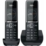 Р/Телефон Dect Gigaset Comfort 550 DUO RUS черный (труб. в компл.:2шт) АОН