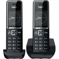 Р/Телефон Dect Gigaset Comfort 550 DUO RUS черный (труб. в компл.:2шт) АОН