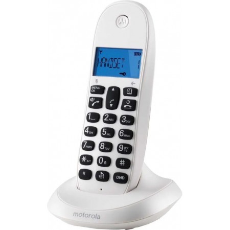 Р/Телефон Dect Motorola C1001СB+ белый АОН