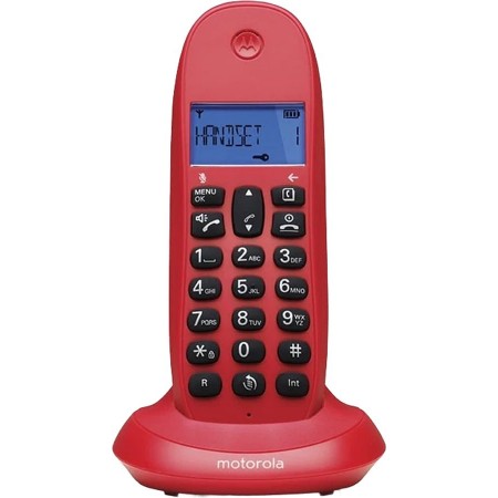 Р/Телефон Dect Motorola C1001LB+ красный АОН