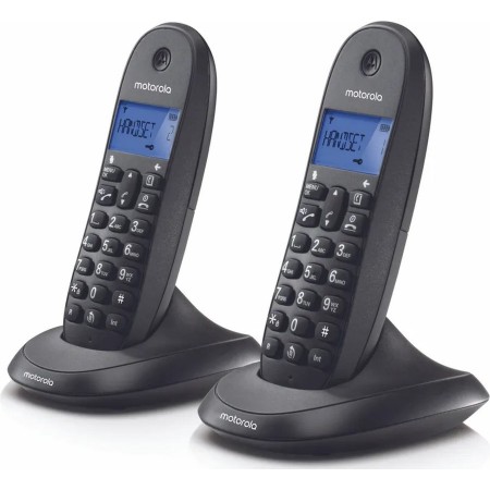 Р/Телефон Dect Motorola C1002CB+ черный (труб. в компл.:2шт)