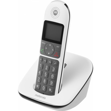 Р/Телефон Dect Motorola CD5001 черный/белый АОН