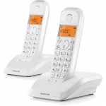 Р/Телефон Dect Motorola S1202 белый (труб. в компл.:2шт) АОН