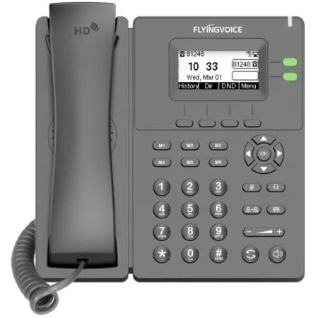 Телефон IP Flyingvoice P11 серый