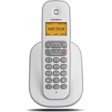 Р/Телефон Dect Texet TX-D4505A белый АОН