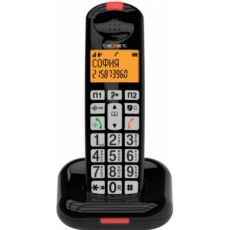 Р/Телефон Dect Texet TX-D7855A черный АОН