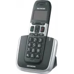 Р/Телефон Dect Decross DC1004 черный/серебристый АОН