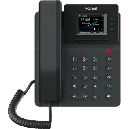 Телефон IP Fanvil V60P черный