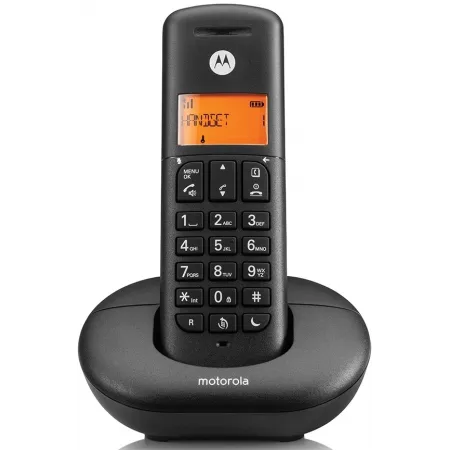 Р/Телефон Dect Motorola E201 черный АОН