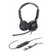 Гарнитура проводная Yealink UH42 Dual UC USB-C/A черный
