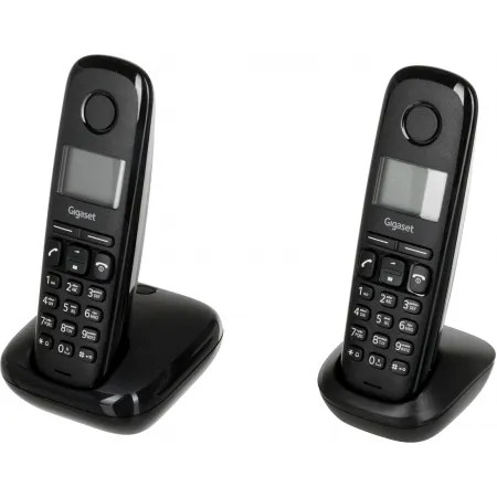 Р/Телефон Dect Gigaset A170 DUO черный (труб. в компл.:2шт) АОН