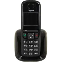 Р/Телефон Dect Gigaset AS690 SYS черный АОН