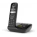Р/Телефон Dect Gigaset AS690A черный автооветчик АОН