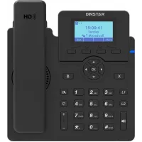 Телефон IP Dinstar C60GP черный Телефон IP Dinstar C60GP черный