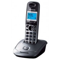 Р/Телефон Dect Panasonic KX-TG2511RUM серый металлик/черный АОН