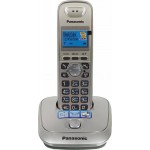 Р/Телефон Dect Panasonic KX-TG2511RUN платиновый/черный АОН