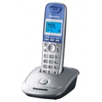 Р/Телефон Dect Panasonic KX-TG2511RUS серебристый/голубой АОН