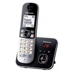 Р/Телефон Dect Panasonic KX-TG6821RUB черный автооветчик АОН