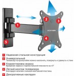 Кронштейн для телевизора Arm Media MARS-1 черный 10"-32" макс.20кг настенный поворот и наклон